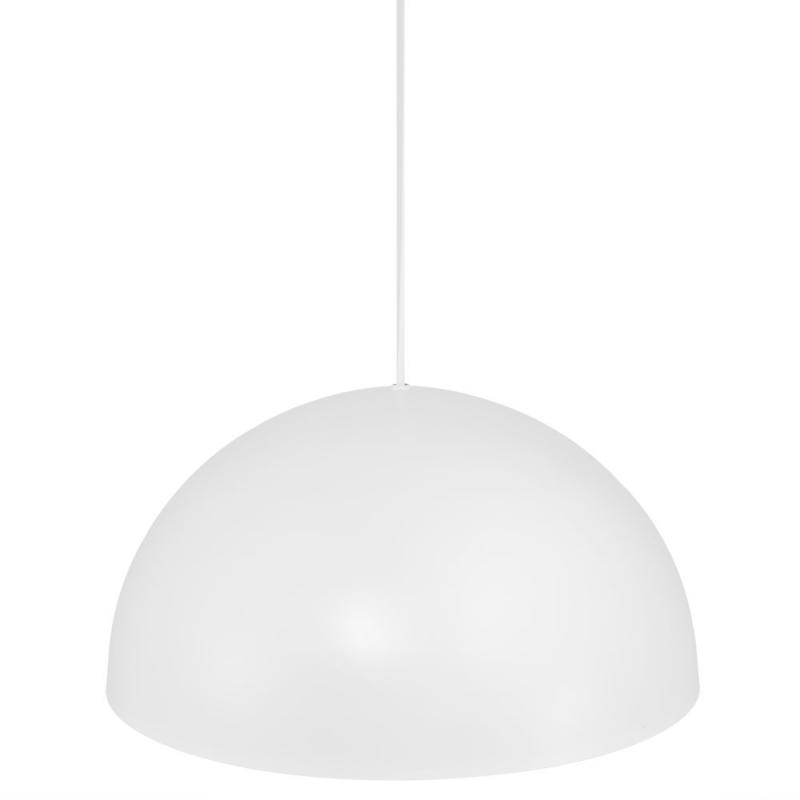 Pendelleuchte ELLEN Weiß mit  Kuppelschirm 40cm